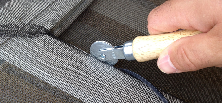 metal screen door repair in Palermo